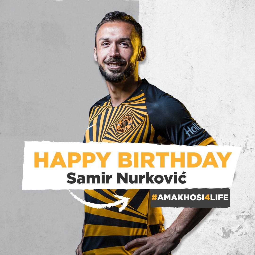 KaizerChiefsFC's tweet photo. Happy birthday Samir "Kokota Piano" 💛🖤✌ May all your birthday wishes and dreams come true. https://t.co/A3t3huBfl9