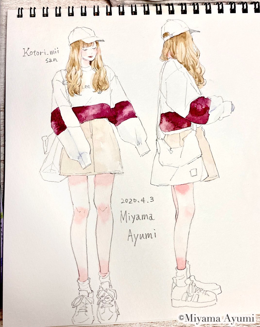 Miya ミヤマアユミ ユーキャンさまマナトピにファッションイラストの描き方とインタビューを掲載して頂いています T Co Lgy5q807ew T Co Gdiutaawr3 Twitter