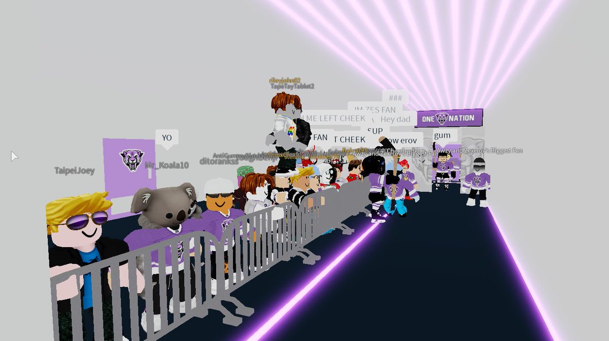 SabretoothsBMHL's tweet image. Successful inaugural game at BananaKey Center! We had a high of 75 players attend at once before the game even started and half of them waited over a hour for gates to open!