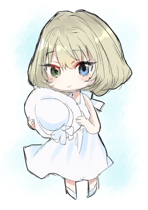 白ワンピ楓さん落書き 
