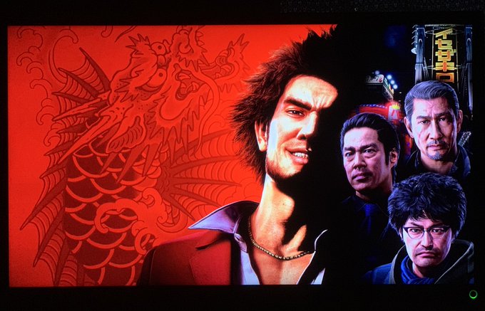 リビング原稿わい、家族がweb会議を始めてしまったためゲーム部屋に引きこもり🐉如7を始めます。 