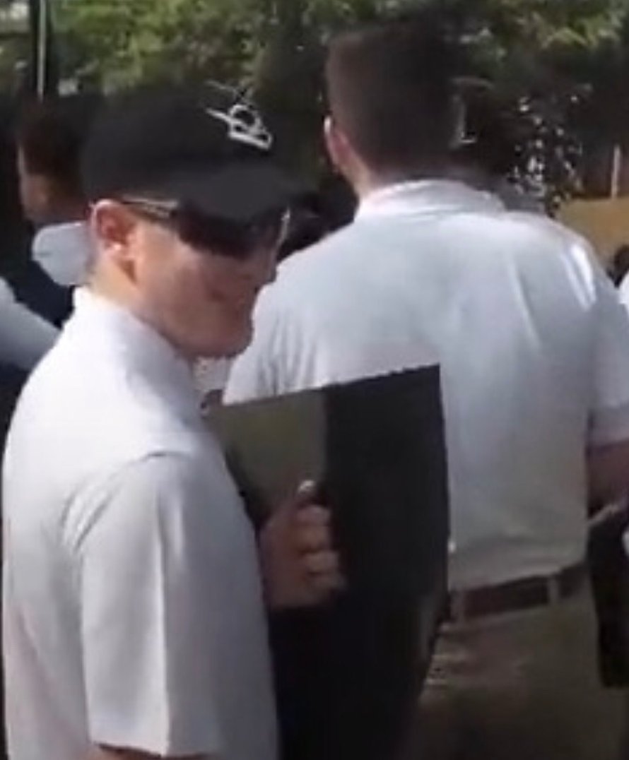 UR_Ninja's tweet photo. When Ohio sent 100 National Guard troops to D.C. to assist the Trump admin’s repression of #BLM protests, they also sent at least one soldier tied to neo-nazi &amp; white supremacist ideology, who had marched in #Charlottesville next to murderer James Fields: https://t.co/1WchBP8lHa https://t.co/wOuTIYM6jd