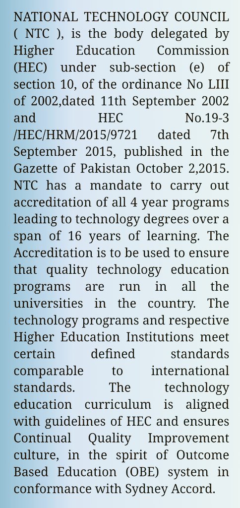 engrrktagay29's tweet image. @Shafqat_Mahmood
@fawadchaudhry
 sir this is the short introduction of National Technology Council. Sir when will pass #NTC_ACT &amp;amp; #SERVICE_STRUCTURE for the Engineering Technologist of Pakistan? 
#Justice4TechnologyCouncil