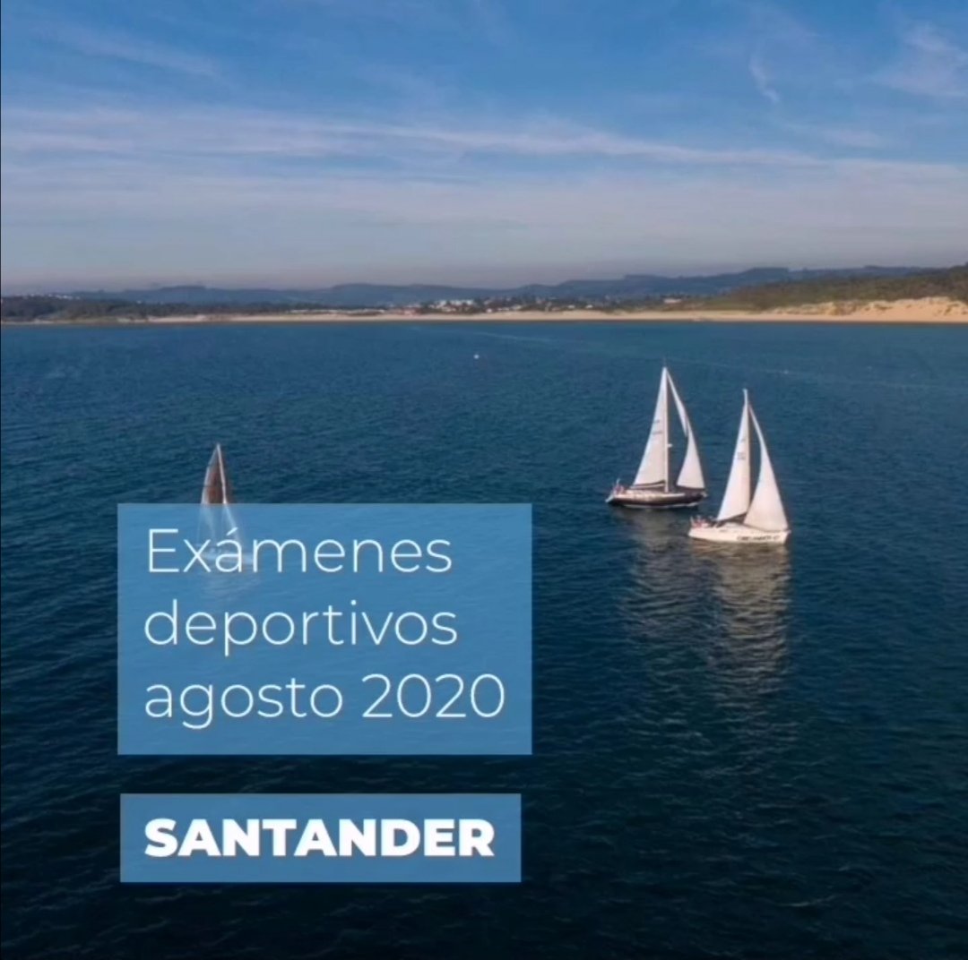 Por fin ayer se publicó en el #BOC la convocatoria extraordinaria de examenes deportivos de #agosto en #Santander