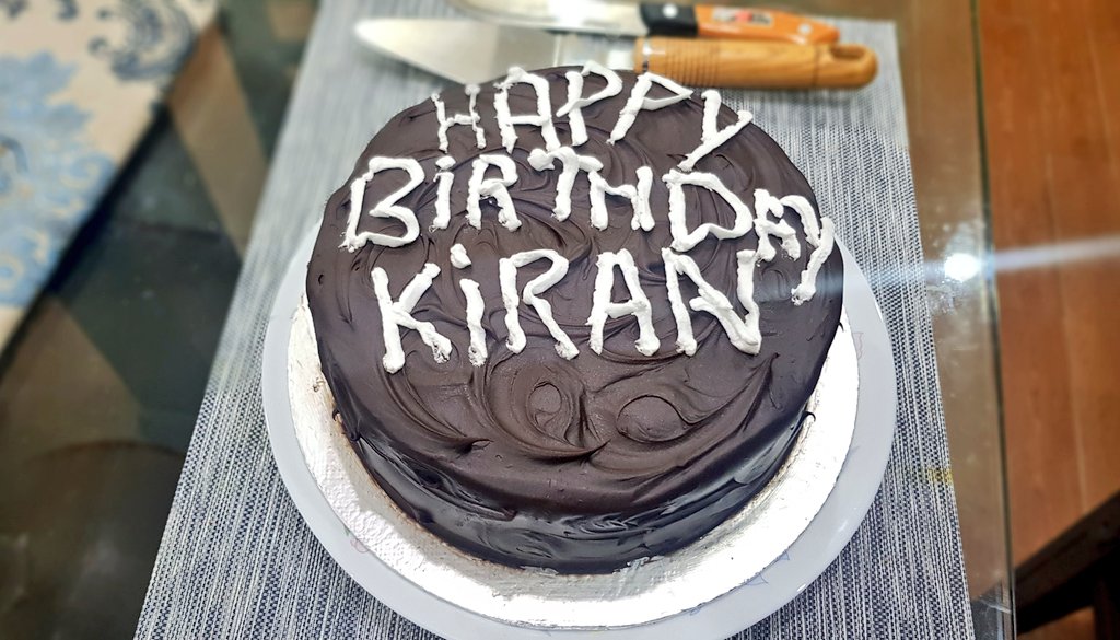 Top 81+ happy birthday kiran cake super hot in.daotaonec