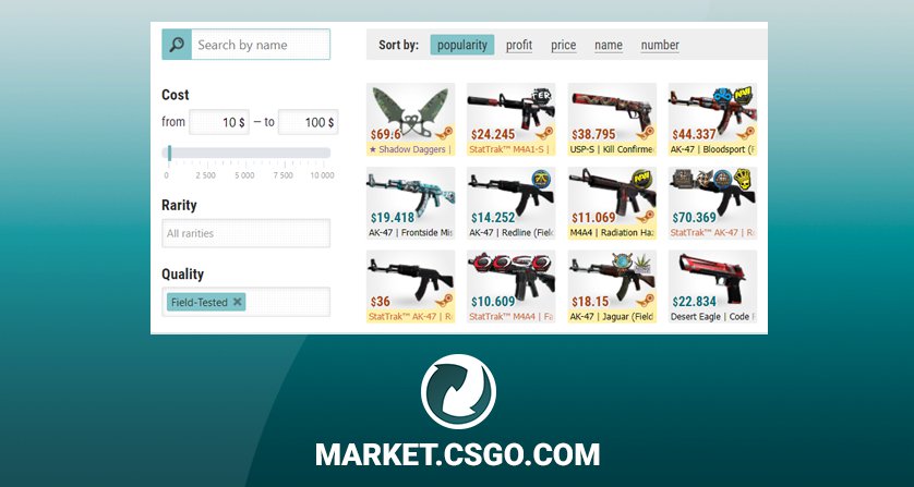MarketCSGOcom's tweet image. Hello everyone 🔥
On our Market you can use filters and search parameters.
Moreover, you can specify the price and set a convenient sorting of CS:GO items. Try it now bit.ly/Market_CSGOcom 👈

#marketcsgo #csgo #cs_go #ксго #csgobuy #csgosell #csgomarket