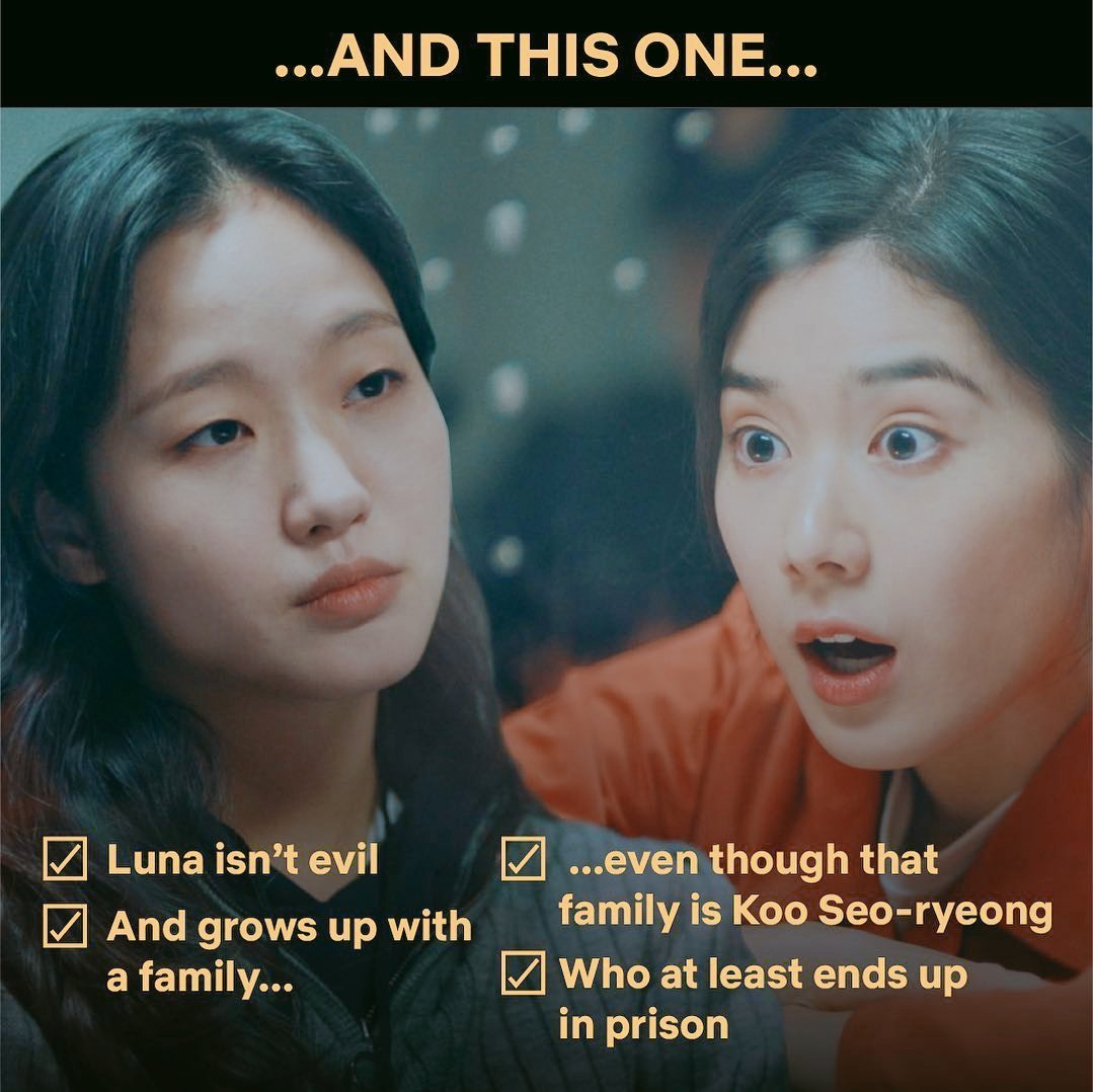 Okay, I wanted to add something since The Swoon posted that...The way it was worded "... even though that family is GSR who at least ends up in prison" irritated me bc you can feel the latent misogyny of KES' writing in the way fans perceived her.