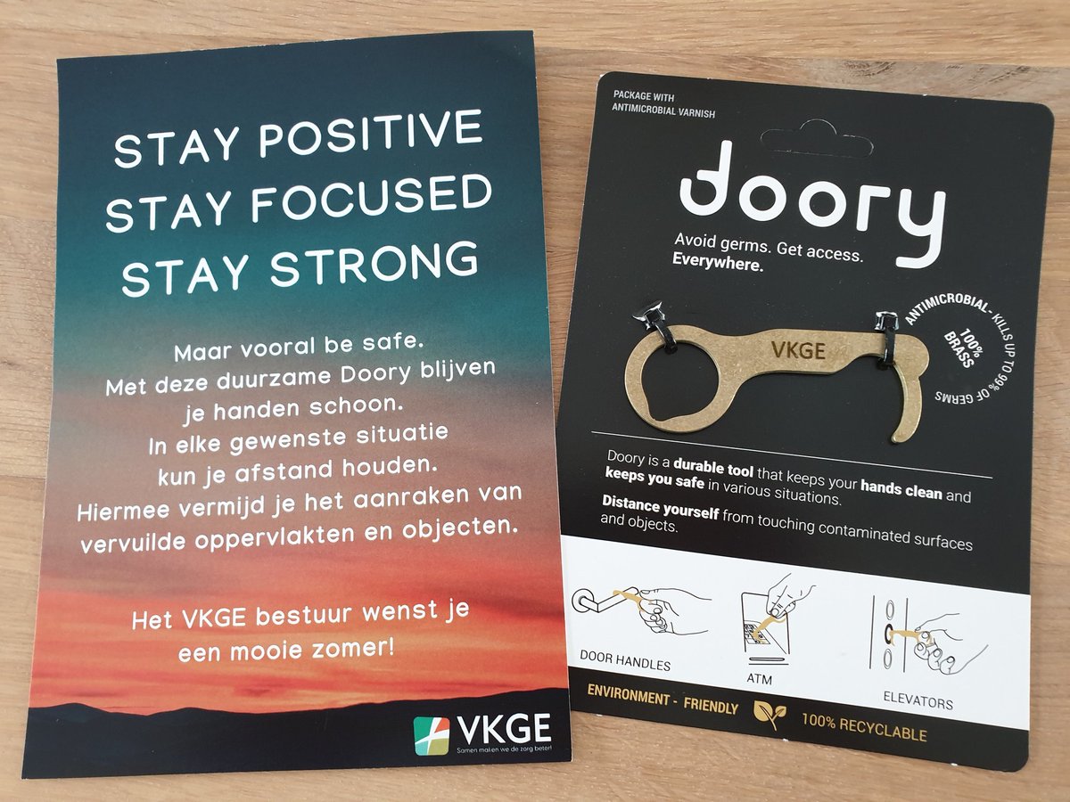 <a href="/vkge/">VKGE</a> dank voor deze actuele attentie!
Stay positive, stay focused and stay strong .