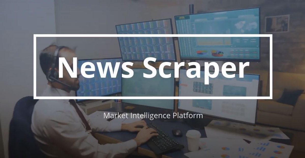 news_scraper's tweet image. Stock Alerts to Trade the News.
We track news across a broad range of channels and distribution outlets. We give you realtime stock alerts. 
Whether from the CEO of a Fortune 500 corporation or an industry analyst, we’ve got the scoop. dlvr.it/RYZ239