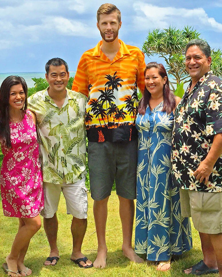 AlohaFunWear's tweet image. In case you were wondering, our founder @scott_murakami (second from left) is NOT the same Scott Murakami at the Hawaii Dept of Labor and Industrial Relations. Aloha!