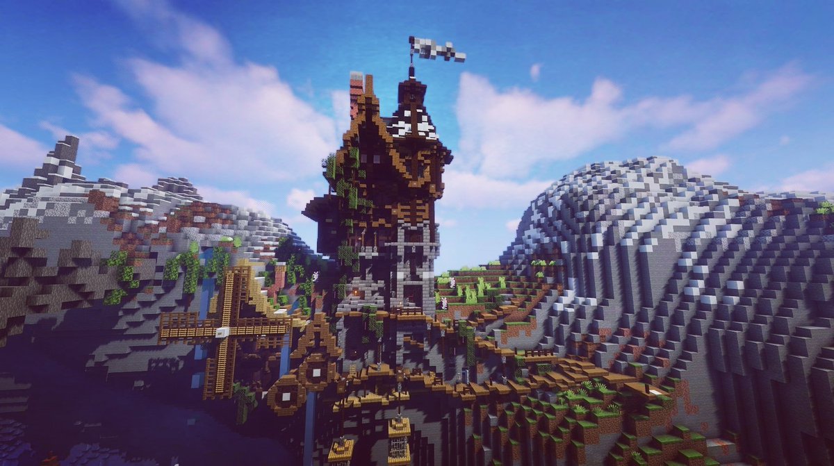 craftstuebchen's tweet image. Ein Teil unserer Lobby! Ein Rundgang lohnt sich bevor Ihr einen Serverteil besucht. :)

#Minecraft #minecraftserver #minecraftde #minecraftbuilds