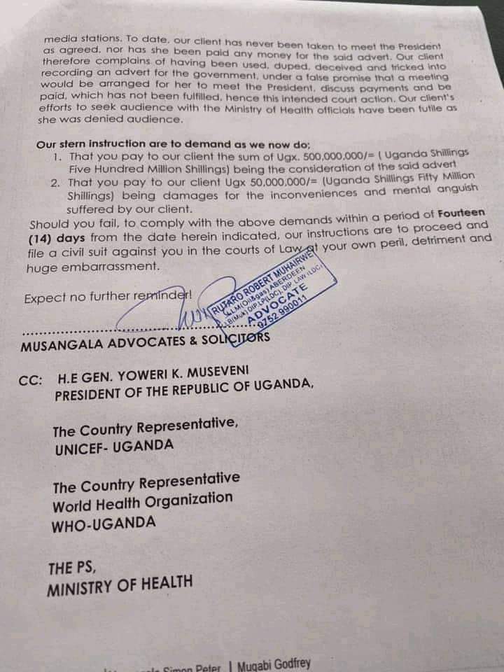 TOKO (@godwintoko) on Twitter photo So <a href="/MinofHealthUG/">Ministry of Health- Uganda</a> why don't you just pay Bad Black her money as agreed?!
With all the sacks of money you guys got, is there an excuse for you guys not to pay up?!
#Shame!
#PayBadBlack! So <a href="/MinofHealthUG/">Ministry of Health- Uganda</a> why don't you just pay Bad Black her money as agreed?!
With all the sacks of money you guys got, is there an excuse for you guys not to pay up?!
#Shame!
#PayBadBlack!