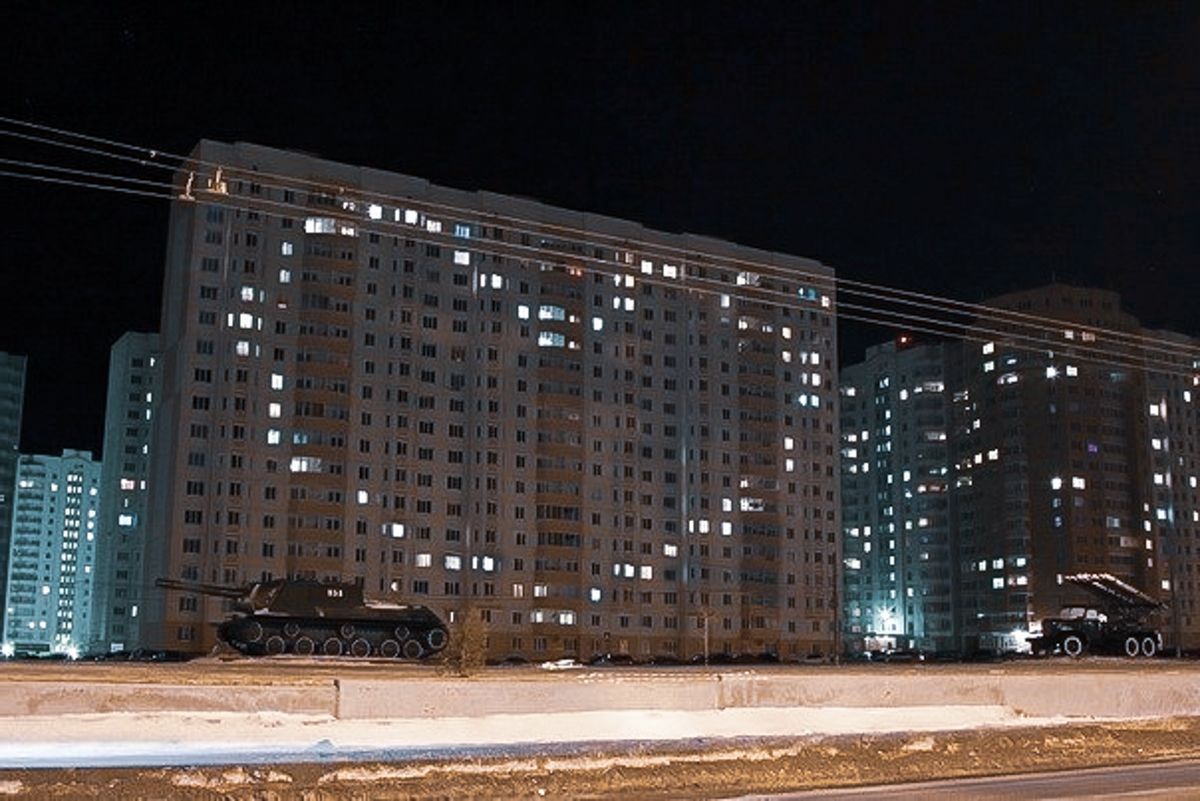 Клыкова Курск ночью