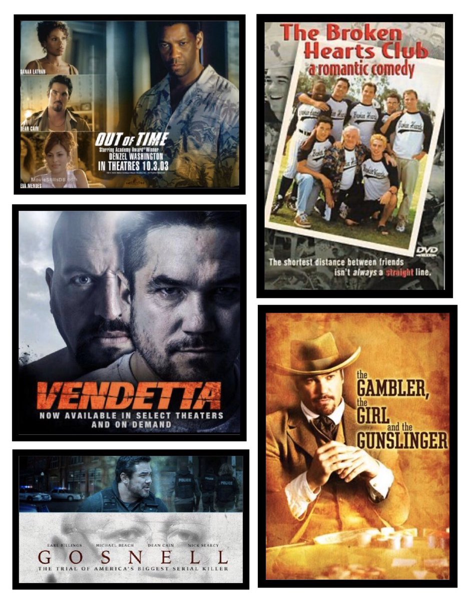 missjoynicole's tweet photo. Some top favorite films that I think @deancain himself would recommend to check out if you haven’t already! 🎬⭐️⭐️⭐️ https://t.co/AyK15KvKoF