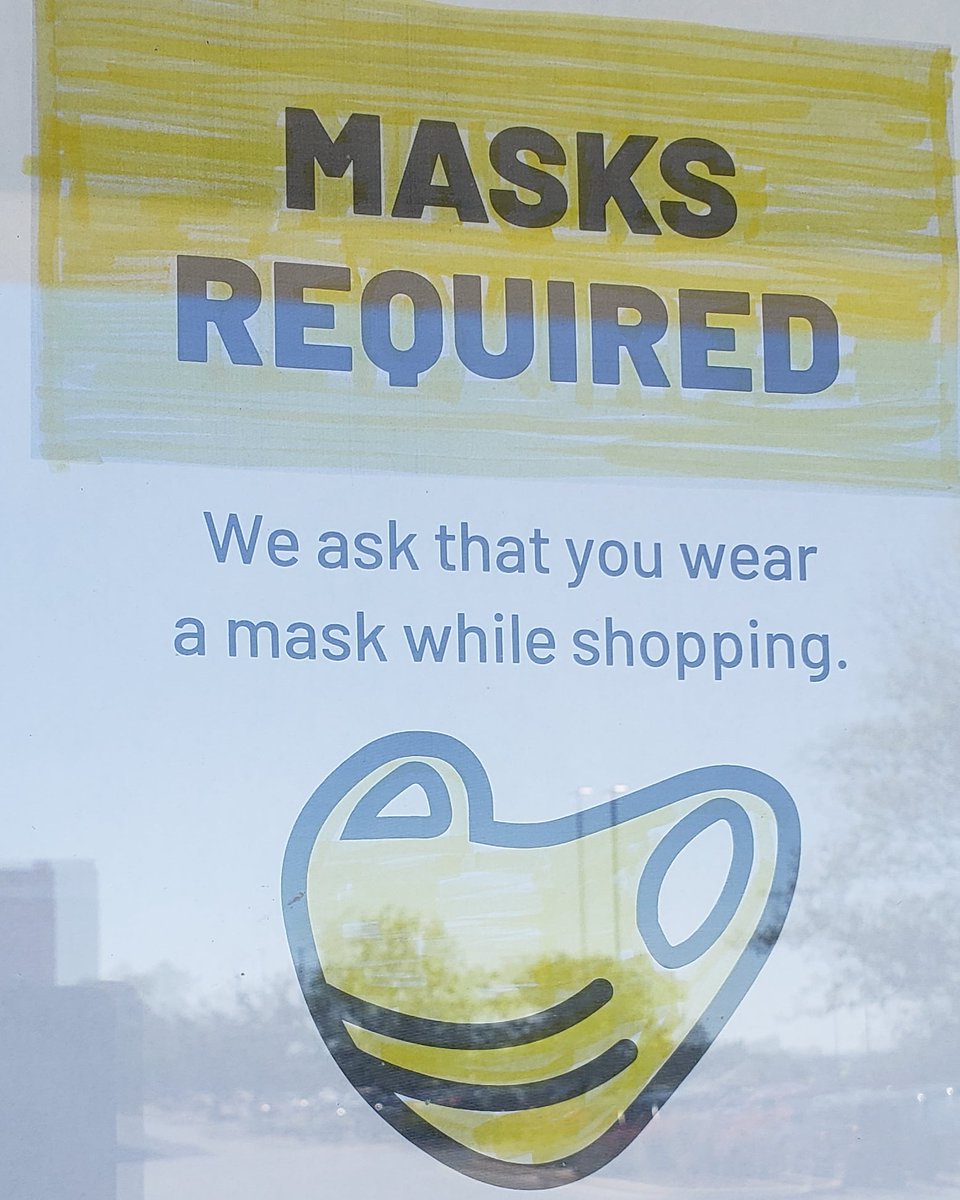 AllergyOrchard's tweet photo. We wanted to remind everyone that masks are required at all times at AO. Our customers' safety is our priority. Many of our customers are high risk &amp; we are maintaining a strict mask required policy. https://t.co/S8RFcA4EoQ