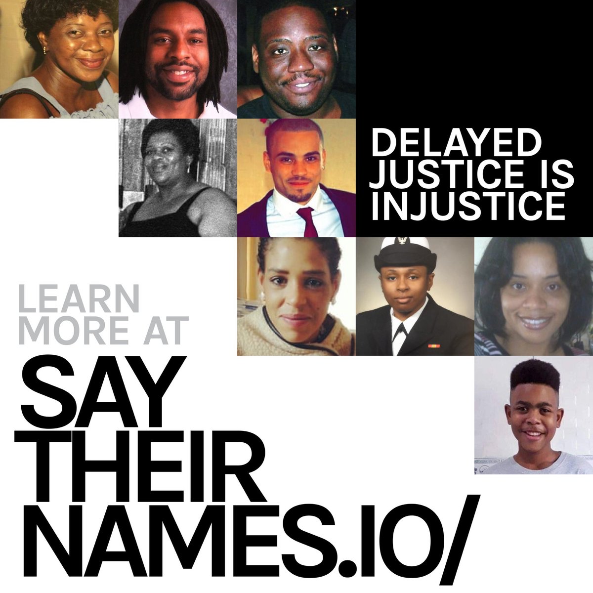 CODING FOR JUSTICE ✊🏿  
Join 400+ developers &amp; engineers around the 🌍  to fight systemic racism. 
Visit saytheirnames.io to find out how YOU can help. #saytheirnames #fightforjustice #blacklivesmatter