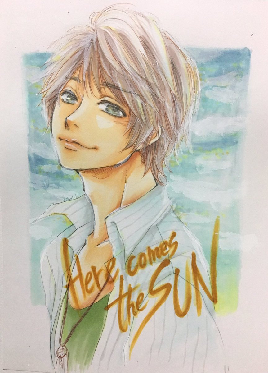 推し声優イラストその2 かっっわいい笑顔が描きたかったんじゃー あと唇 サイキ 深海魚のイラスト