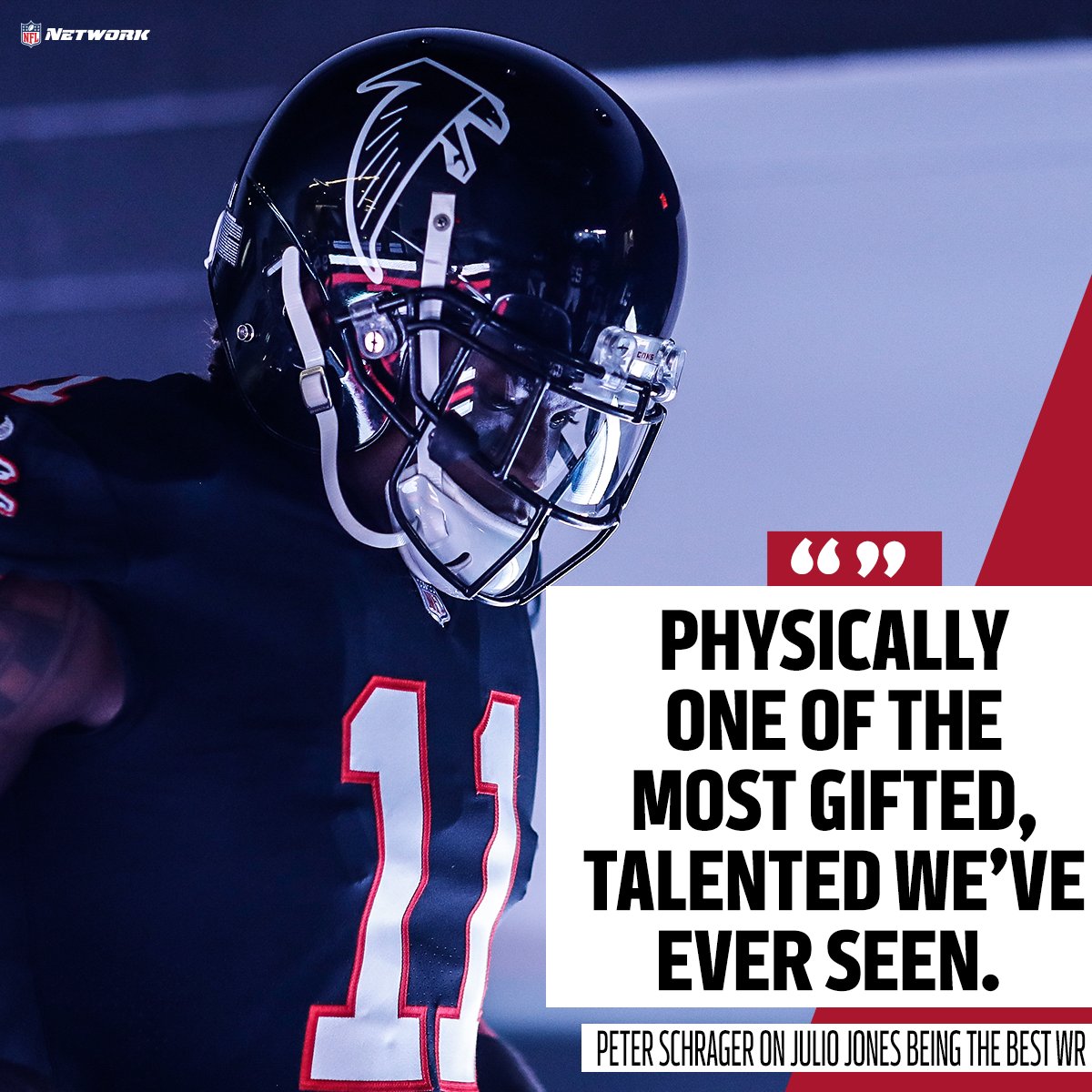 nflnetwork's tweet photo. The best WR in the NFL is ______ 🤔 https://t.co/oLIMi2ymX9