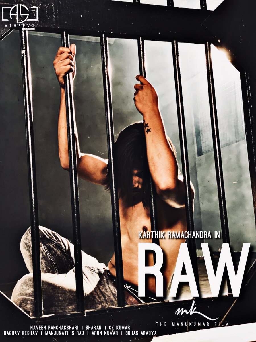 the_manukumar's tweet photo. Beast behind the bars | Releasing soon
#Firstlook #RAW #TeamAtheeva #TeamRAW #kannada #kfi #atheevastudio #manukumar #themanukumar #karthikramachandra #BharanRecords https://t.co/vJPXmdIMaE