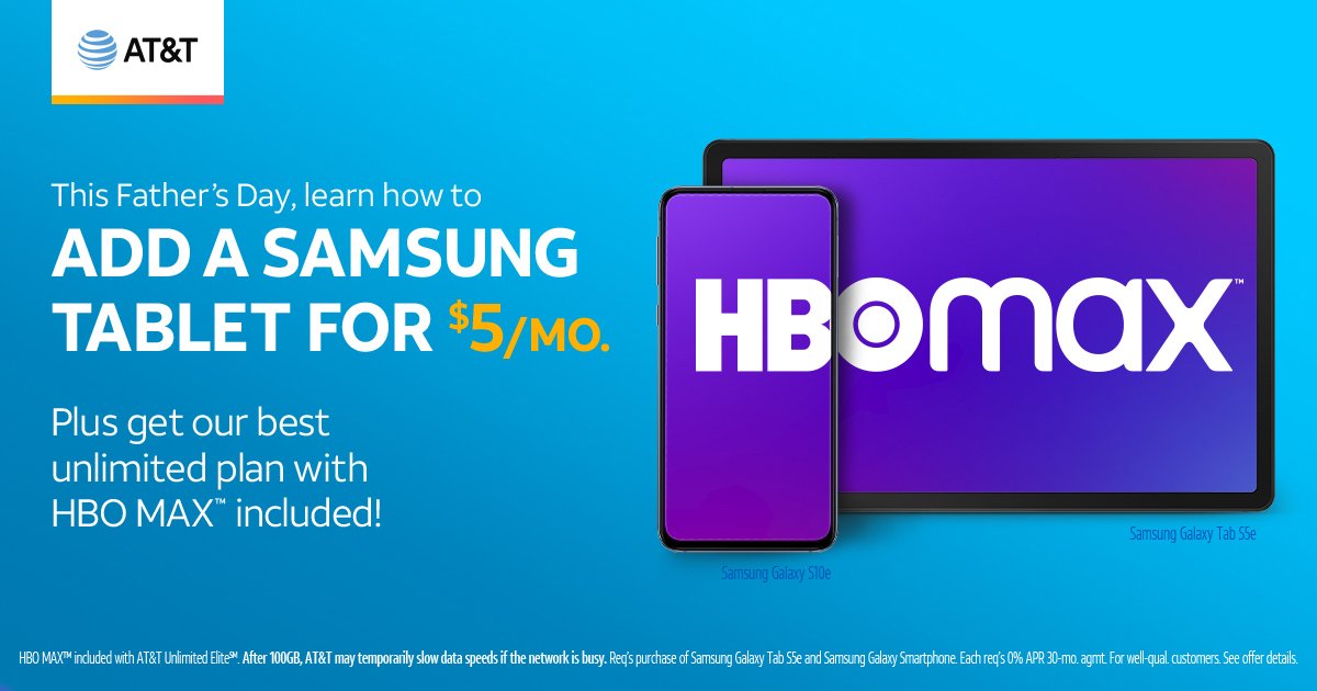 ATTCambridge's tweet photo. Treat Dad to new technology this #FathersDay! This is a limited time offer, so contact us today at 740-435-8600 or stop by our AT&amp;T Store at 61315 Southgate Road Cambridge Ohio 43725. You can also begin your online order at https://t.co/2dOxNiKvS0. #PrimeTimeDeals #Samsung https://t.co/QvMEsjSERR