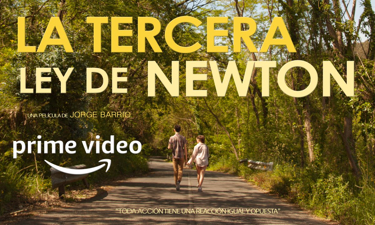 LaimarFilms's tweet photo. Por fin nuestra película "La Tercera Ley de Newton" se puede ver en Prime Video España y Latinoamérica. Gracias a https://t.co/6CfIgYsu3T https://t.co/hV6iZsj0Ab  Os Pasamos el link para que podáis disfrutarla. 
https://t.co/rJVrdFnIsa https://t.co/lIFFbSpvfu