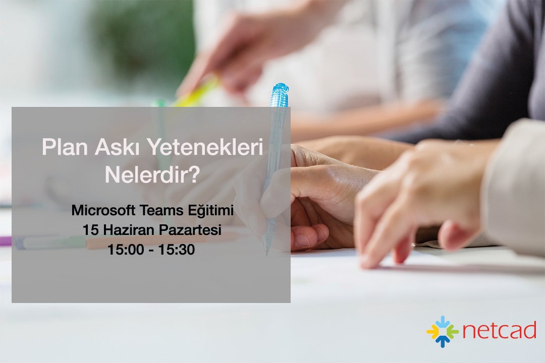 NetcadKampus's tweet photo. "Yeni plan ilanları, plan revizyonları ve plan tadilatlarına ilişkin yasal askı sürecinin online takibi ve yayını" konulu ücretsiz online eğitimimize davetlisiniz.
Katılım linki: https://t.co/sPWszMoHcp

#netcad #yazilim #netcadcanliegitimler #canliegitimler #cbs #gis https://t.co/BxnhOusJSw