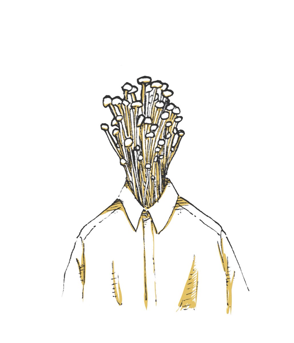 えのきマン イラスト えのき ごうるどのイラスト