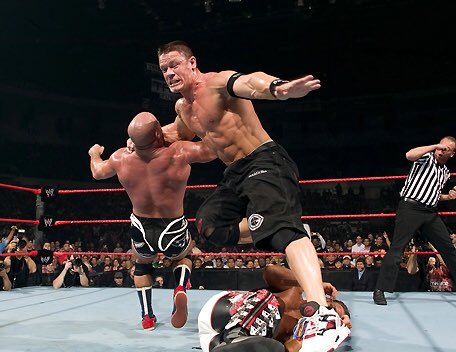 At Taboo Tuesday, Jonn Cena would win his 2nd WWE Championship in a triple threat with Kurt Angle and Shawn Michaels.Cena would end 2005 as a universally beloved WWE Champion. #WWE  #AlternateHistory