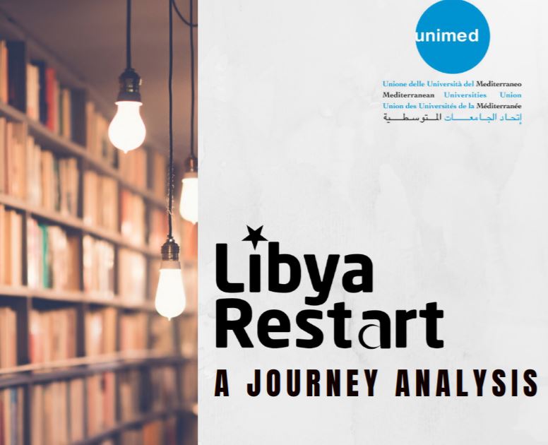 unimed_network's tweet photo. Libya Restart: a journey analysis. The final report is available❗ Discover the report now and gain a deeper understanding of the Libyan Higher Education System 👉 https://t.co/J1e4wzzzDn https://t.co/j8Fz9h6nxD
