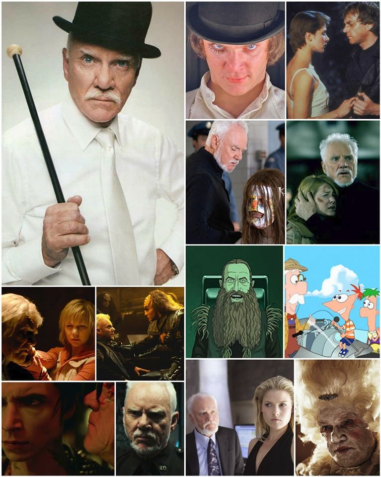 Happy 77th Birthday to Malcolm McDowell. 
