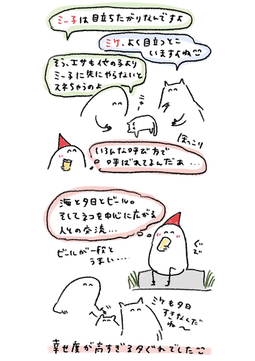 ネコとビール 