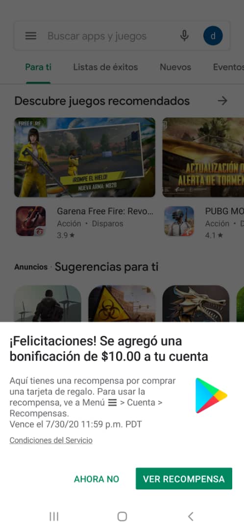 El ganador del torneo que realizamos el dia de ayer por la tarjeta de 10$ (Solo para jugadores del equipo) lo gano <a href="/RompecraniosCR/">Rompe cranios</a> 💪🏻

🤗✔️