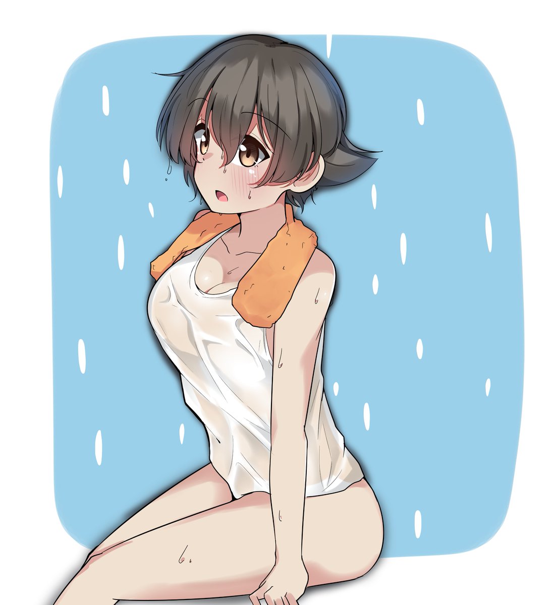 #ガルパン
雨のナカジマ? 