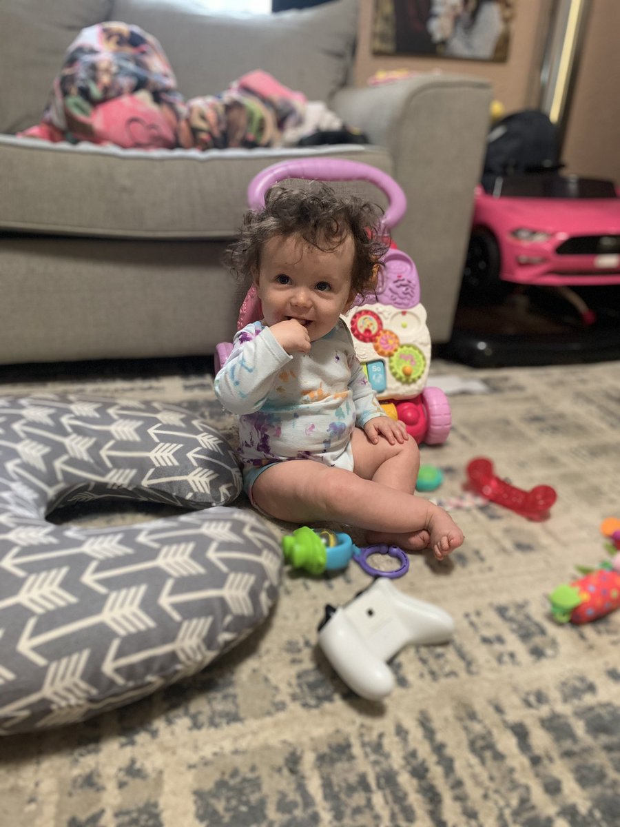 minnicha18's tweet image. • curly hair, don’t care 🥰 

#sweetp #9months 
@ThatguyJonSilas