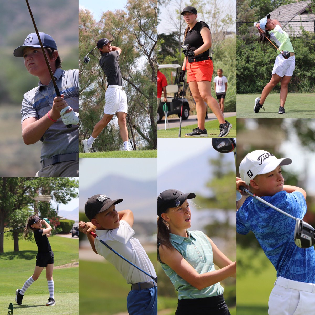 RandyatFairways's tweet photo. What a great week of golf! 
Congrats  @UJGA1984 
44th annual Utah State Junior Am Champs
Boys 15-18 Tyson Shelley
Girls 15-18 Grace Summerhays
Boys 13-14 Parker Bunn
Girls 13-14 Ashley Lam
Boys 11-12 Rawson Hardy
Girls 11-12 Whitni Johnson
Boys 10u Jace Benson
Girls 10u Page Anae https://t.co/p0d6mnC4q7