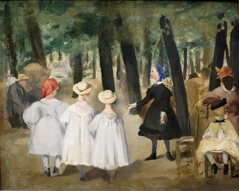 She also Lappeared in Manet's painting Children in the Tuileries Garden (1861-62). It is not known if she posed for other artists.
