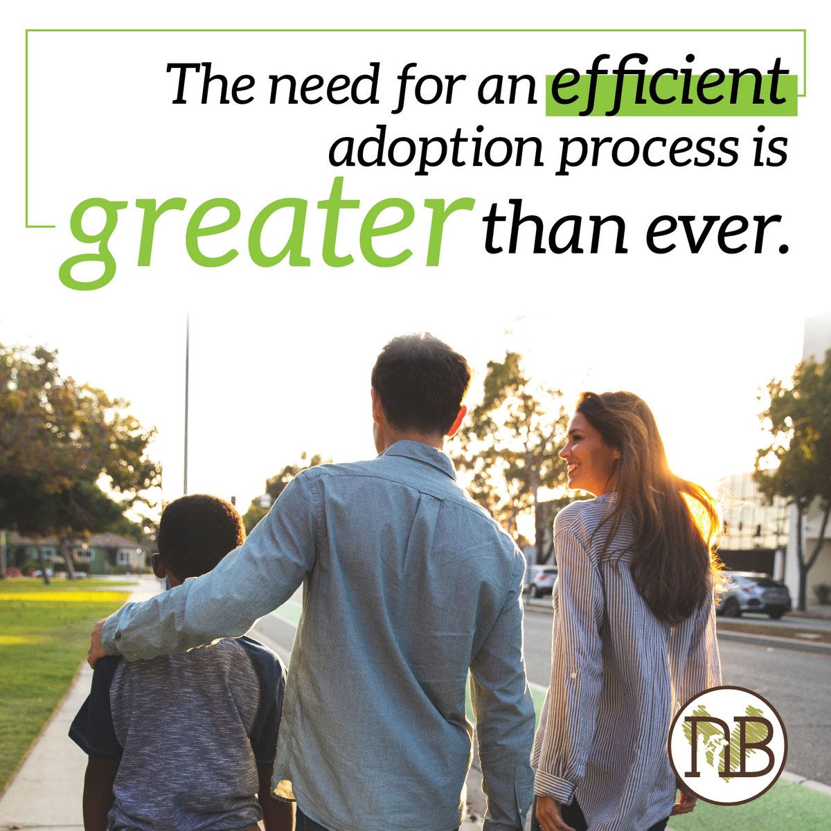 NewBeginAdopt's tweet photo. The global pandemic has caused massive delays in the adoption process throughout the world. Give to New Beginnings at https://t.co/CC5uCZGgLx to ensure adoptive families and birthmothers have the resources they need. #newbeginnings #adoption https://t.co/MqtSCzMeyk