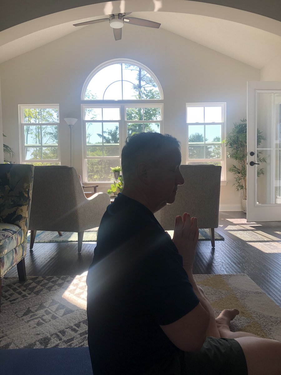 Loved this! Yoga with <a href="/jimkisthardt/">Jim Kisthardt</a> to kick off our Saturday morning! Great class from Michele <a href="/CultivateYoga/">Cultivate Yoga</a>. Thank you <a href="/JCUAlumni/">JCUAlumni</a> for fun virtual ACES programming.