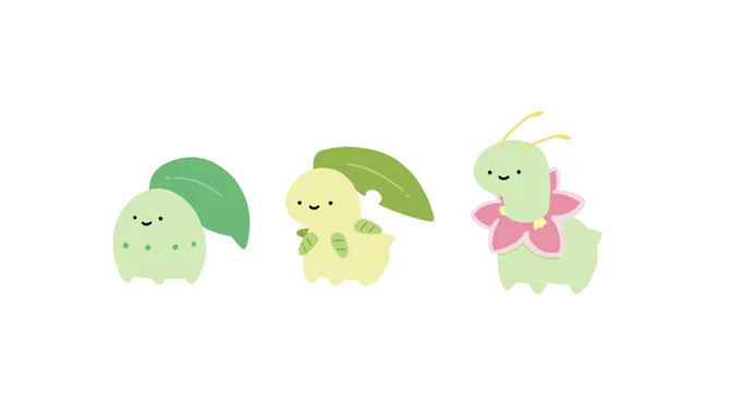 ジョウトのゆるすぎるポケモンたち 
