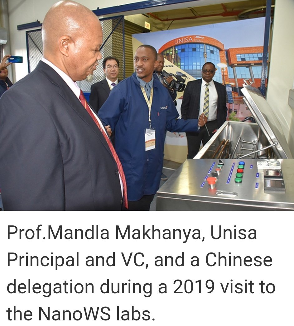 UnisaCSET's tweet photo. BREAKING NEWS: #Unisa Council’s has approved the Institutionalization of #NanoWS. Now to be called #Institute of Nanotechnology and Water Sustainability (#iNanoWS) #Halala to the team who worked hard to make this a success 🎊🎊🎊#CSET .@unisa @UnisaVC1 @sakhi_simelane @MantileL https://t.co/mVgFCJbHE7
