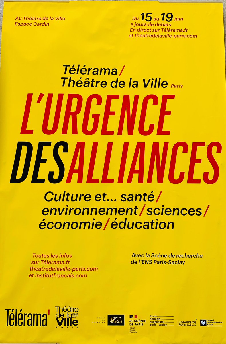 TheaVilleParis's tweet photo. #THDVEspaceCardin PRÉPARE SA RÉOUVERTURE !!
#UrgenceDesAlliances
▸︎ 15-19.06.20 
▸︎ 5 jours de débats en direct vidéo sur la pelouse (résa obligatoire) &amp; sur notre site 👉🏻 https://t.co/hQ8vIbfh9c
Restauration sur place
ON VOUS ATTEND 😍 https://t.co/bEFK1zW8A8
