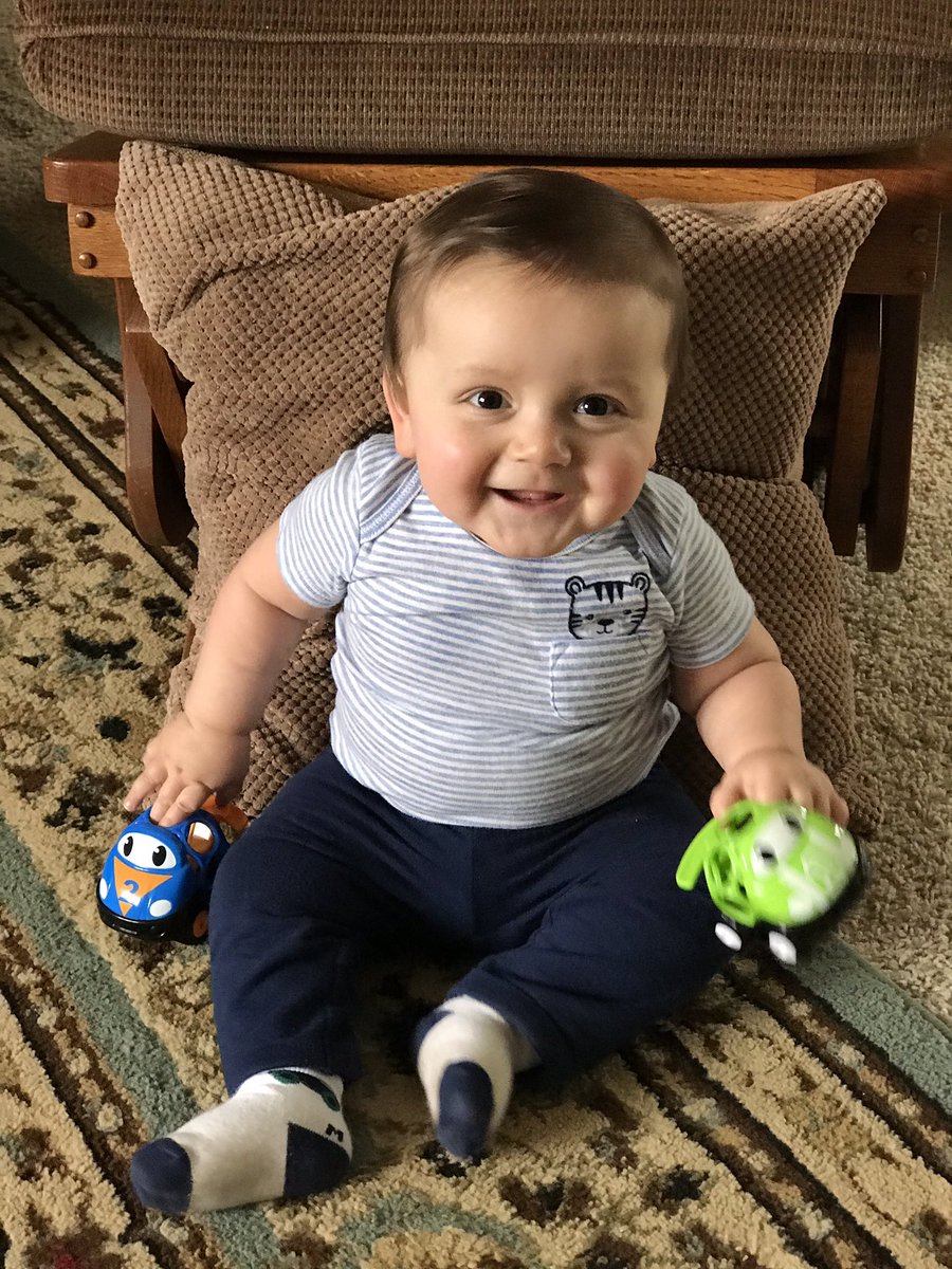 MissEmilyBauer's tweet photo. Getting to visit with my nephew, Mateo! #ab7brightspots https://t.co/z5Xe3kqRHT