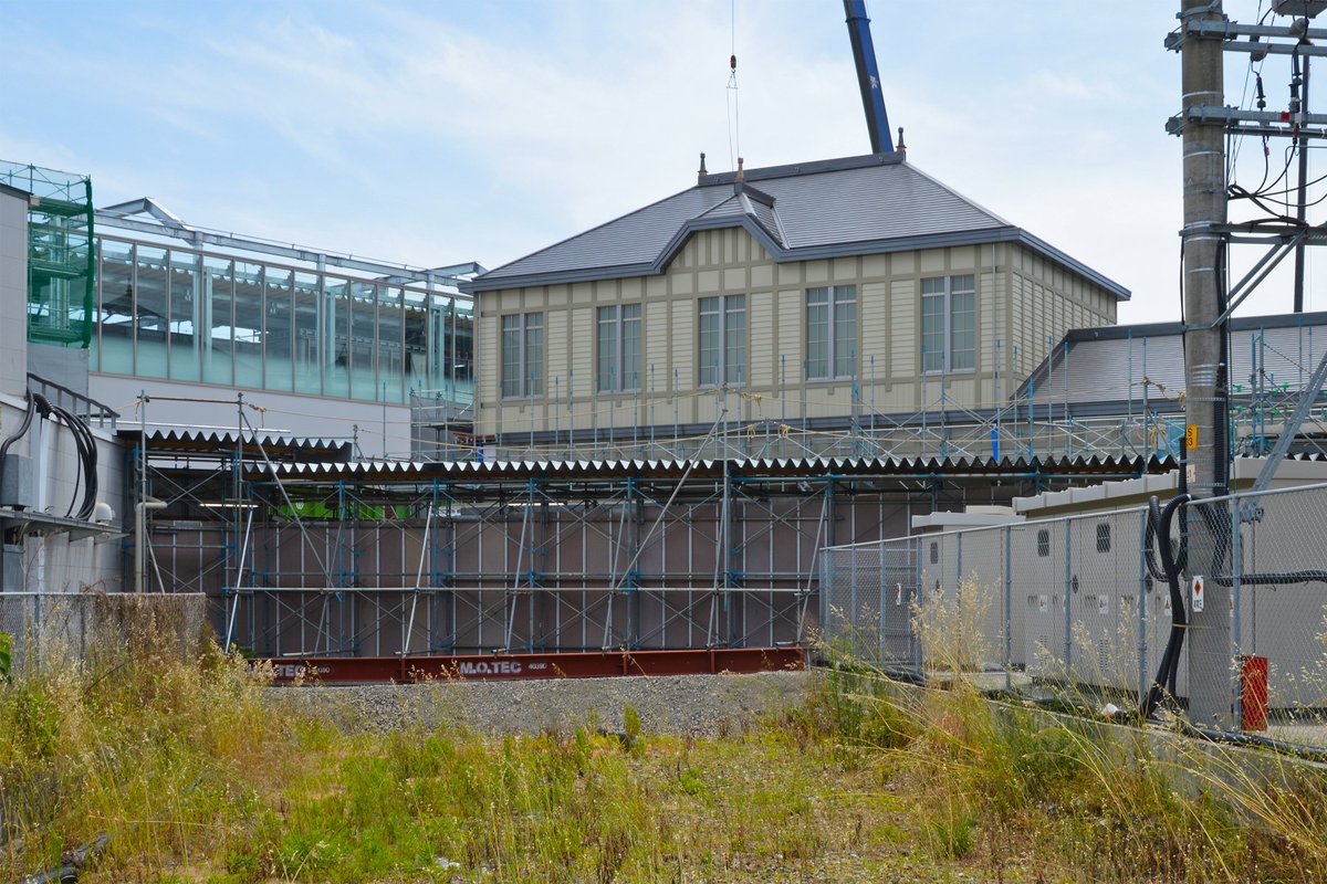 折尾駅 新駅舎建設工事02 年5月