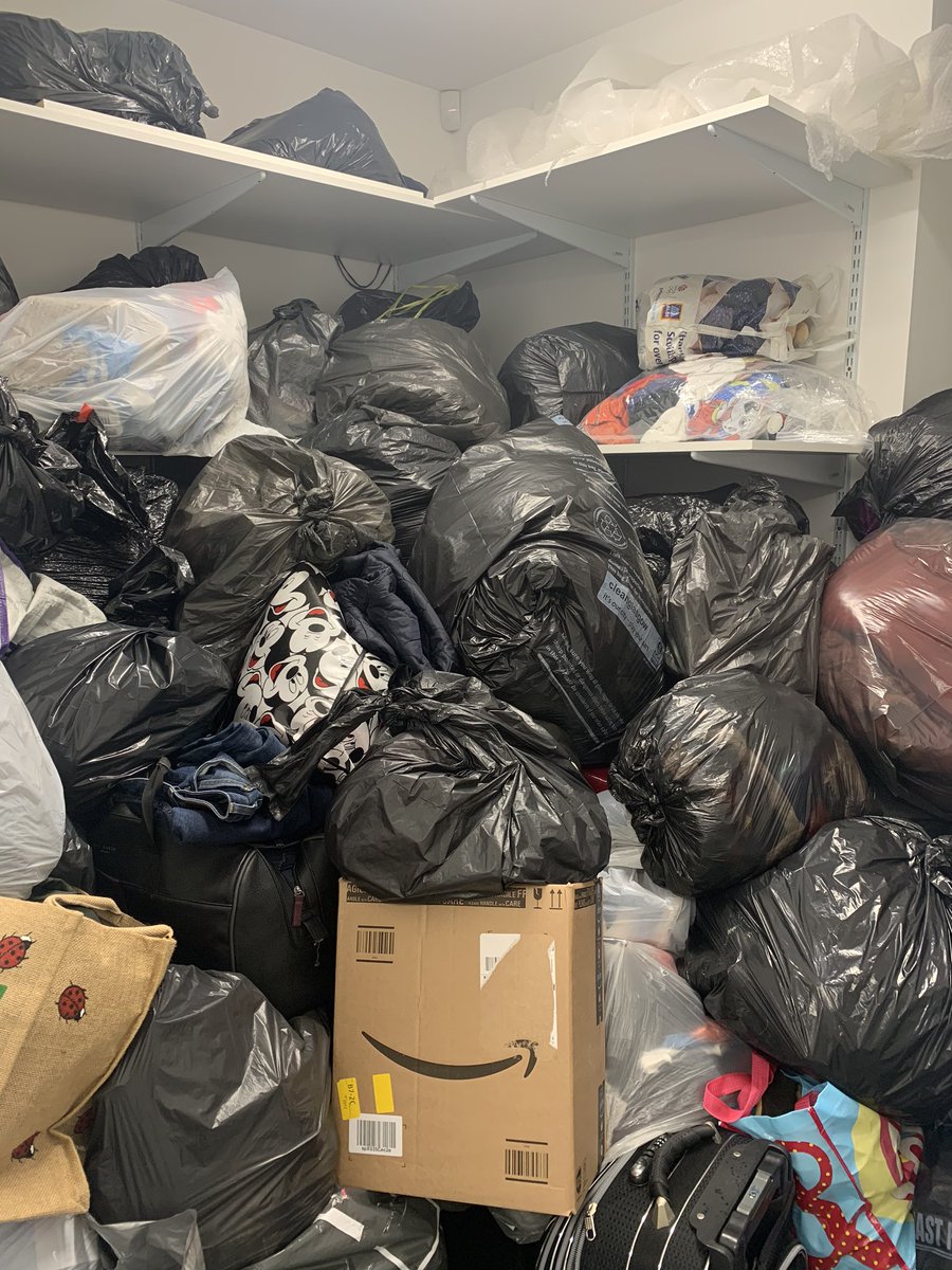 1/2
We are completely humbled by people’s generosity. Our drive thru has been open for four hours and we’ve had hundreds of people visit us with their donations. We’ve filled vans, cages, rooms and garages. Thank you so much. You’re incredible.