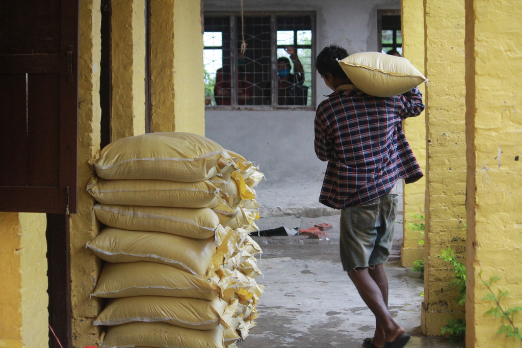 BlinkNow's tweet photo. Throughout the migrant crisis in Nepal, our Health and Wellness Team maintained the efforts of our food bank, which continues to serve the families in our community. We are so lucky to have such a strong, resilient team who leads with compassion in times like these. https://t.co/ItNdnKplOP