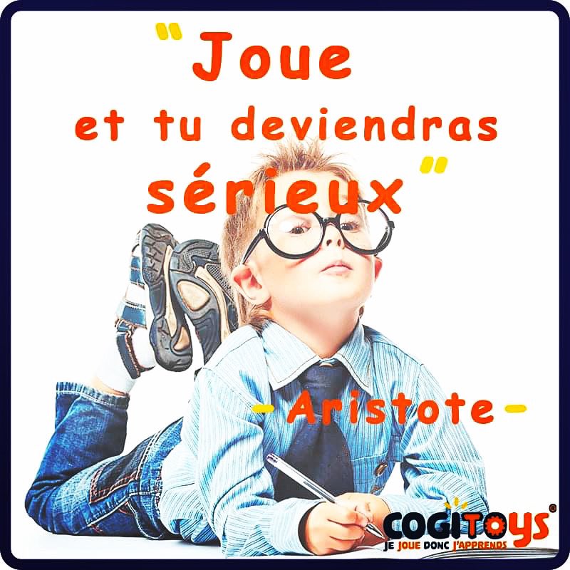 cogitoys's tweet photo. Joue et tu deviendras sérieux - Aristote #apprendreensamusant #jeu #education https://t.co/tE78eRxQHc