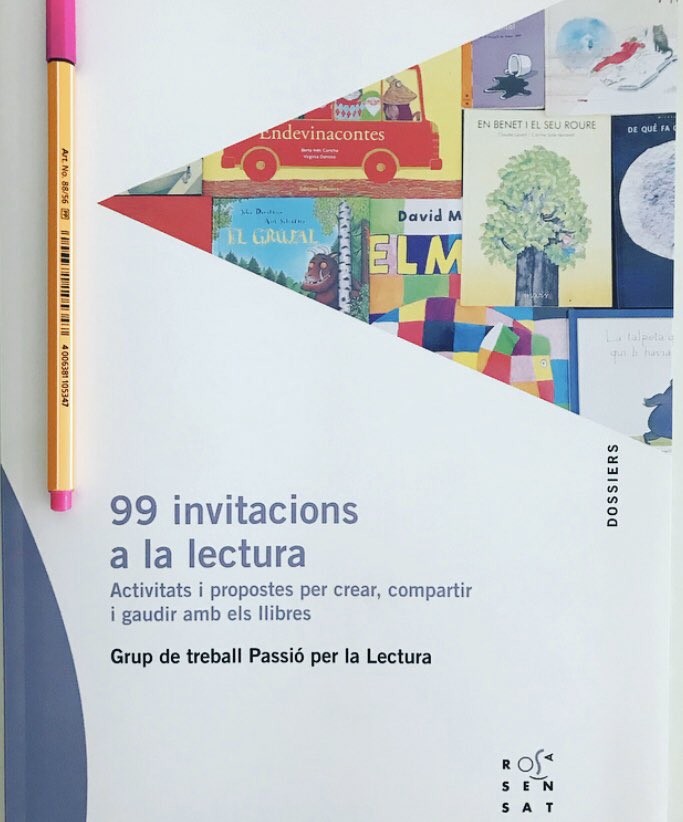 Avui m’ha arribat aquest imprescindible!
99 invitacions a la lectura.
Són activitats i propostes per crear, compartir i descobrir nous tresors de lectura pels infants!

✏️Grup de treball Passió per la    
Lectura <a href="/JaumeCentelles/">Jaume Centelles</a> editat per <a href="/RosaSensat/">Associació de Mestres Rosa Sensat</a>
