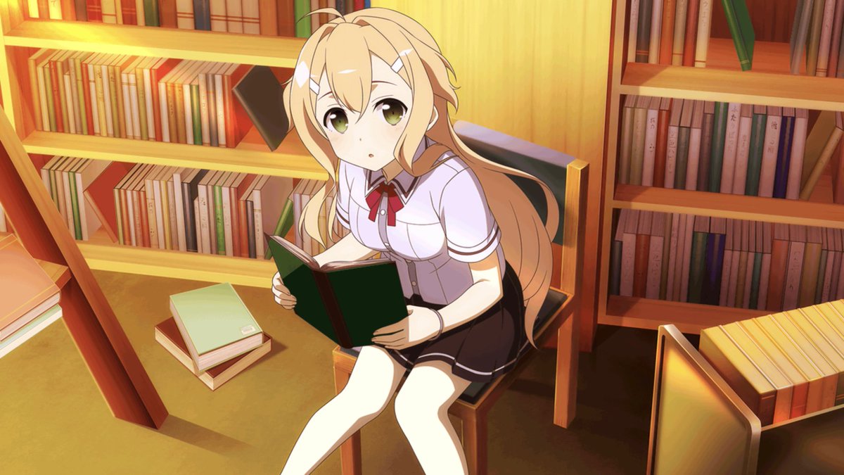 Kaiketsu1120's tweet photo. も……もしかして杏ちゃんは正統派の文学美少女なのでは！？ https://t.co/h85o6XXMNc