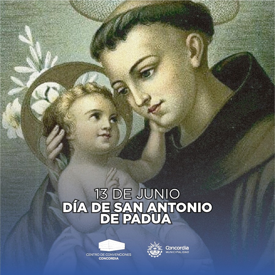Hoy celebramos el dia de nuestro Patrono 
"SAN ANTONIO DE PADUA"