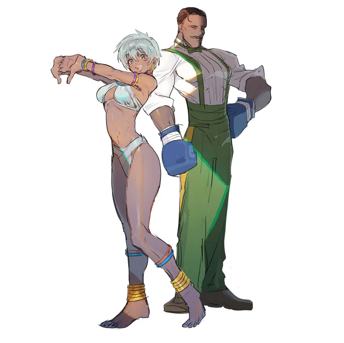 ダドエレ  #格ゲーキャラ描こうぜ  #StreetFighter 